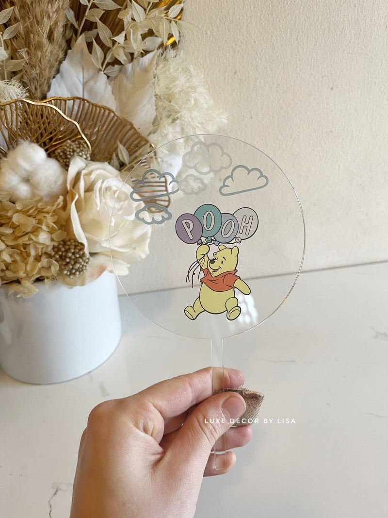 Winnie the Pooh Topper - Luxe Decor by Lisa